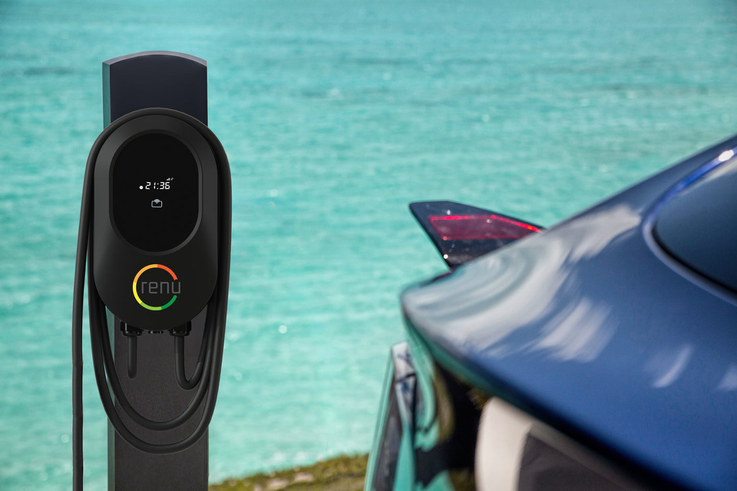 renu one | residential electric vehicle charger | Hardwired